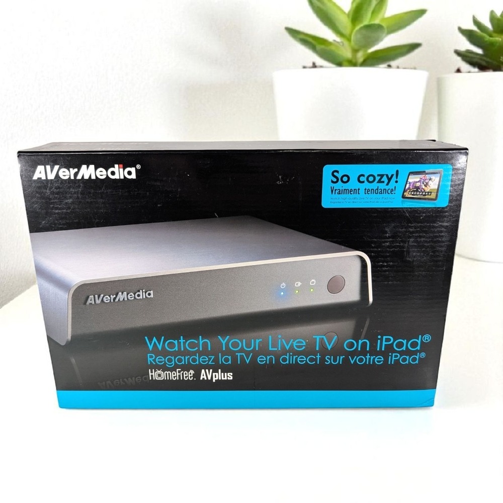 AverMedia Media Streamer Live TV‎ On IPad Laptop HomeFree AVplus F210 NEW SEALED